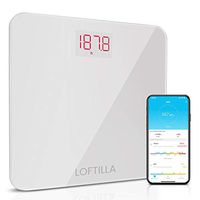 Loftilla Bathroom Scale for Body Weight BMI Scale