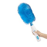 MeterMall New Electric Feather Duster Dirt Dust Brush Dedusting 360 Degree Adjustable Ash for Absorption Without Battery