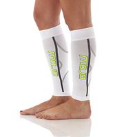 Mojo Compression Men's A607WH4 Calf Sleeve, White, XL