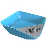 MomentDAY 2019 New Pet Edible Bowl Type Precision Digital Scale,Electronic Weighing Kitchen Scale,Digital Measuring Gram Accurate 5kg-1g (Green)