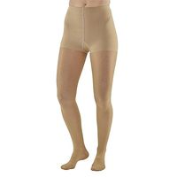 Ames Walker AW Style 270 Signature Sheers 15 20mmHg Moderate Compression Closed Toe Pantyhose w Control Top Silky Nude Large Relieves Pain of Tired Aching Legs Mild Varicosities and Edema