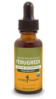 Herb Pharm Certified Organic Fenugreek Liquid Extract for Female Reproductive Support - 1 Ounce