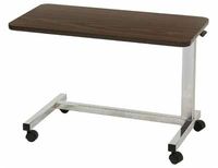 Low Bed Overbed Table Gunstock Walnut Low Bed Overbed Table