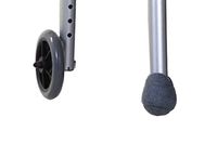 Furniture Footies Tennis Balls for Walkers Pre Cut 2.4 Inch Grey Walker Tennis Ball Glides Walker Accessories for Walkers- One Pair