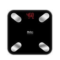 daily supplies Home Smart Bluetooth Body Fat Scale, USB Charging High Precision Measurement Digital Bmi Bathroom Scale Health Scale, Body Composition Analyzer, LCD Backlit Display