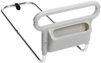 Ableware 764880000 Ablerise Bed Rail Assist with storage compartment, Single, Grey