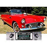 Custom Autosound Stereo compatible with 1955-1957 Ford Thunderbird, USA-630 II High Power 300 watt AM FM Car Stereo/Radio