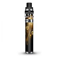 Skin Decal Vinyl Wrap for Smok Stick Prince Kit TFV12 Prince Vape Kit skins stickers cover/ Gold Rose glowing