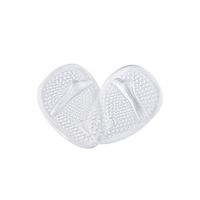 benefit-X 1 Pair Ball of Foot Cushions Breathable Non-Slip Silicone Thickened Half Heel Inserts Pads Soft Gel Insole Metatarsal Pads Shoe Inserts for Women High Heel