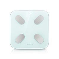 Yzpyd wjq Bluetooth Body Fat Scale, Smart Wireless Digital Bathroom Weight Scale Fitness APP & Body Composition Monitor:, Fat, Water, Muscle Mass