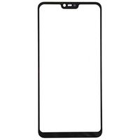 JUNXI Phone case Phone Cover Front Screen Outer Glass Lens for Xiaomi Redmi Note 6(Black)+ (Color : Black)