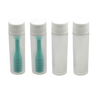 HEALLILY Contact Lens Inserter Remover Hard Contact Lens Suction Cup with Bottle for Travel 4pcs