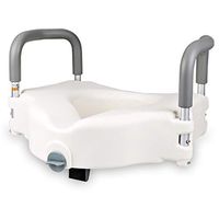 Toilet Bowl Elderly Toilet Increase Height Cushion Postoperative Rehabilitation Armrest Elderly Toilet Bowl Pregnant Woman Toilet Stool Heightening Washer Chair,A