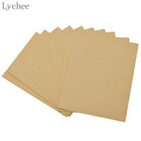 Cacys-Store - 120pcs Round Blank Stickers Kraft Paper Label Envelope Seals Food Label Wedding Party Christmas Decoration