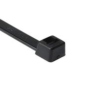 Hellermann Tyton T40I0C2 Standard Cable Tie, 11.6" Long, 40lb Tensile Strength, PA66, Black (Pack of 100)