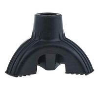 Self Standing Skid Resistant Tripod Anti Slip Rubber Replacement Tip Support Base for Cane Stick Crutch 5/8 inch 3/4 inch - 19mm