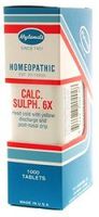 Hyland's Standard Homeopathics - Calc Sulph 1000's - Tissue Salts (Cell Salts) 6x