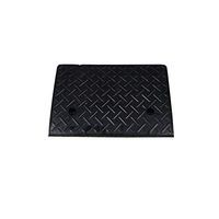 Heavy Duty Rubber Curb Ramp, Non-Slip Sill Triangle Pad, Pressure Caravan Parking Factory Vehicle Service Mat (Color: Black, Size: 48 41 11cm) (Size : 604014CM)