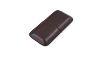 Orleans Group Fk-170B 3 Cigar Leather Case, Black