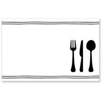 Farmhouse Utensils Enclosure Cards/Gift Tags - 3 1/2 x 2 1/4in. (50)