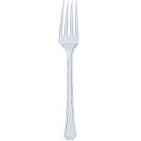 Hanna K. Signature Collection 51 Count Heavyweight Plastic Fork, Clear