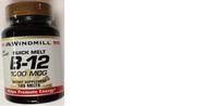 Windmill B-12 1000 Mcg Tabs 100 ct. *New Quick-melt* (Pack of 2)