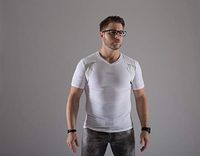 Adrenalease Inc. Posture Correction Shirt (White, 2xlarge)