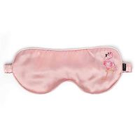 THXSILK 100% Mulberry Silk Sleeping Mask & Blindfold Perfect for Travel, Embroidered Stylish Eyemask