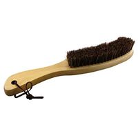 Frcolor Soft Horsehair Brush Wooden Handle Cleaning Cloth Brush for Furniture