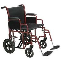 Heavy-Duty Transport Chair Transport Chair - 22"W Seat - Model 562061