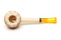 Missouri Meerschaum Morgan Gold Stem Corncob Tobacco Pipe