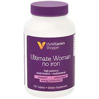 The Vitamin Shoppe Ultimate Woman No Iron Multivitamin (180 Tablets)