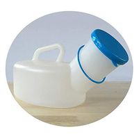 Urinal MAZHONGWU Unisex, Eco-Friendly Plastic, with Cover Design, Deodorant, Leak-Proof, Suitable for The Elderly, Indoor, Hospital Care, Driver, Outdoor Use