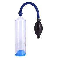 Men Vacuum Pump with 3 Size Rings, Pressure Air Pump Male Body Massage