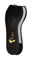 Half Moon Leather High Heel Insoles (EU40, Black)