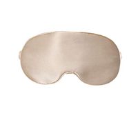 NMM Global Mulberry Natural Silk Sleep Mask for Women & Men with Elastic Strap, Super Soft Sleeping Eye Mask for Adults 9 Color Options (Champagne)