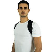 PREMIUM Posture Corrector (+FREE Nylon Bag) for Women & Men, Comfortable Upper Back Brace, Medical Adjustable Posture Brace for Bad Posture, Relieves Upper Back & Shoulders Pain, Neck Pain Relief