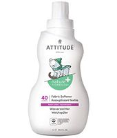 ATTITUDE Baby Fabric Softener, Hypoallergenic, Non-toxic, ECOLOGO Certified, Sweet Lullaby, 33.8 Fluid Ounce, 40 Loads