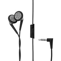 Headset Blackberry 3.5mm Hands-free Earphones Dual Earbuds Headphones Microphone Stereo Wired [Black] for Virgin Mobile Samsung Galaxy J3 Emerge - Virgin Mobile Samsung Galaxy J7