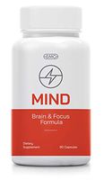 Mind Brain and Focus Formula 90 Veggie Capsules with All Natural Herbal Vitamins with DHA, L-Glutamine, DMAE Much More. Ultimate Brain Supplement for Concentration, ADHD, Memory, Problem Solving