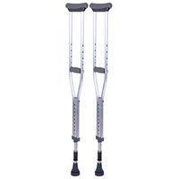 Kaliove Under The Crutch Underarm, Non-Slip Retractable, Lightweight Elderly, Crutches for The Disabled, Thickened Stainless Steel Crutches,S