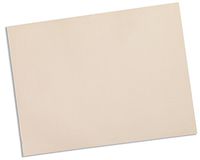 Cedarburg Rolyan Splinting Material Sheet, Tailor Splint, Beige, 1/8" x 12" x 18", Solid, Single Sheet