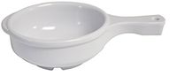 Kinsman Enterprises 15232 Bowl with Handle, 5.25" Diameter, 2" Height, 12 oz, Melamine, Ivory