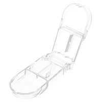 ZhiXu Pill Splitters, Pill or vitaminTablet Splitter Cutter, Vitamin Cutter, Pill Cutter (Transparent)