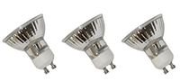 3-Pack GU10 120v 35W MR-16 Q35MR16 35 Watts JDR C Halogen Bulb Lamp