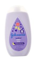 Johnson's Moisturizing Bedtime Baby Lotion with NaturalCalm Essences to Soothe and Relax, Hypoallergenic and Paraben-, Phthalate- and Dye-Free Baby Skin Care, 13.6 fl. Oz (Pack of 3)