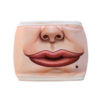 Markmall Unisex Creative Funny dustproof Thermal mask Washable Funny Animal Cotton Anti Dust Mask Anti-Ultraviolet Mask (B)