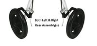 Medline Rear Wheel Assembly(s) - 8 in. Rear, fits Model MDS86800XW Rollator (Pair; Left and Right))