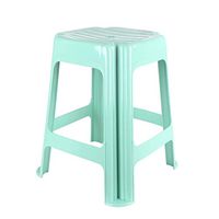 Plastic Shower Chair Light Shower Seat Good Load Capacity 3 Colors CQOZ (Color : Green)