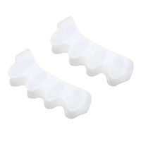 Acamifashion One Pair Toe Separator Spreader Correction Bunion Hallux Valgus Pain Relief Care